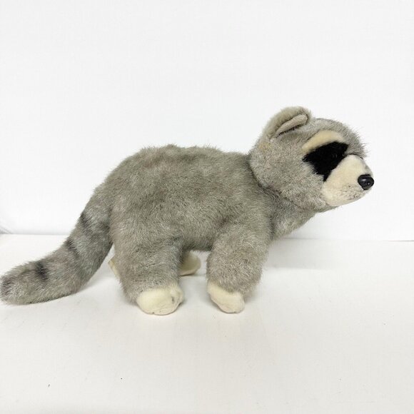 Nat and Jules Wolf Plush Stuffed Toy Wolf Small Animal Demdaco realistic - Picture 1 of 9